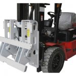 Forklift Attachment Hinged Forks