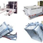 Ketik NWB-T Wheelie Bin Tipper kanggo Forklift